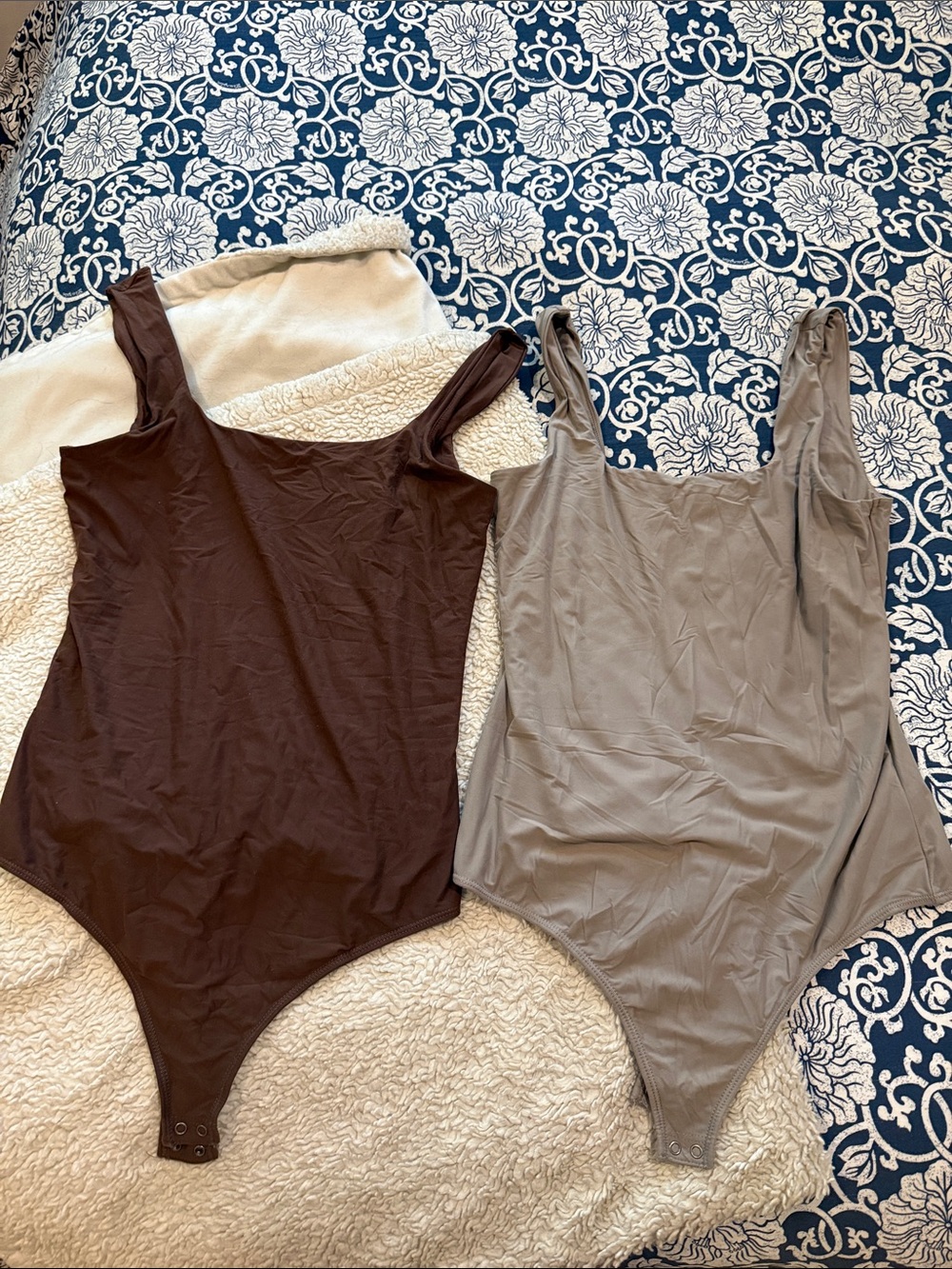 (Bundle) Abercrombie & Fitch Brown and Taupe Bodysuits